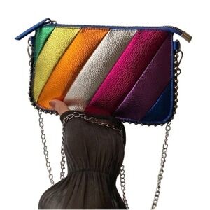 New Rainbow Striped Shoulder‎ Bag – Bright. Bold.for Woman